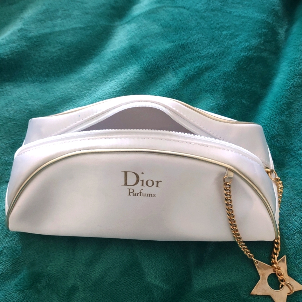 Dior makeup purse